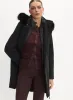 Wool-Blend A-Line Coat sold by Melanie Lyne