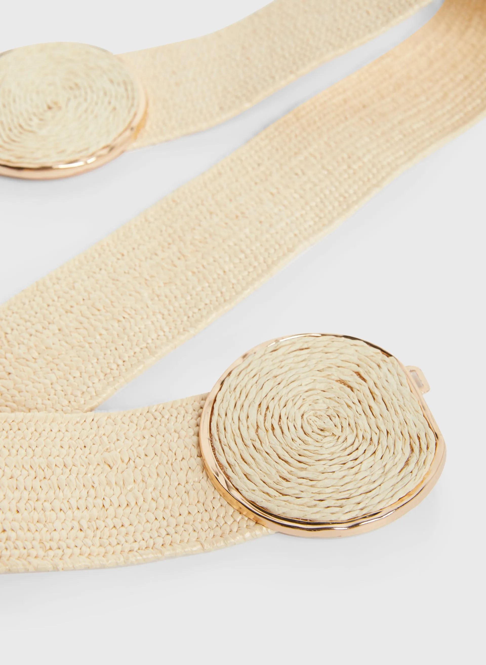 Round Buckle Elastic Belt sold by Melanie Lyne product image thumbnail 2