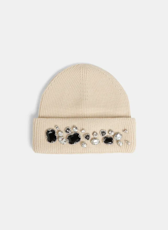 Stone Embellished Tuque sold by Melanie Lyne