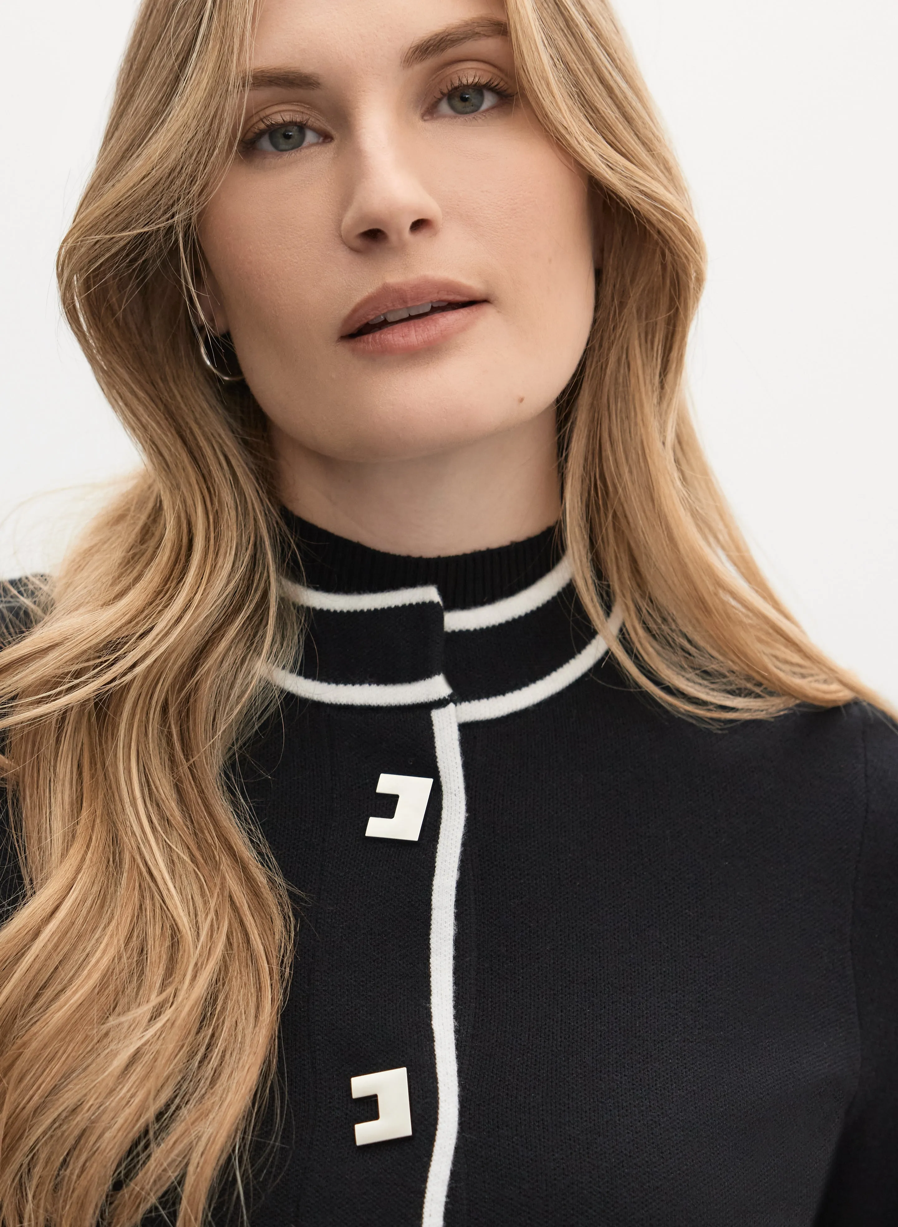 Contrast Trim Cardigan sold by Melanie Lyne product image thumbnail 5