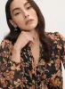 Floral Frilled Neck Blouse sold by Melanie Lyne
