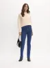 Tonal Embellished Straight-Leg Jeans sold by Melanie Lyne
