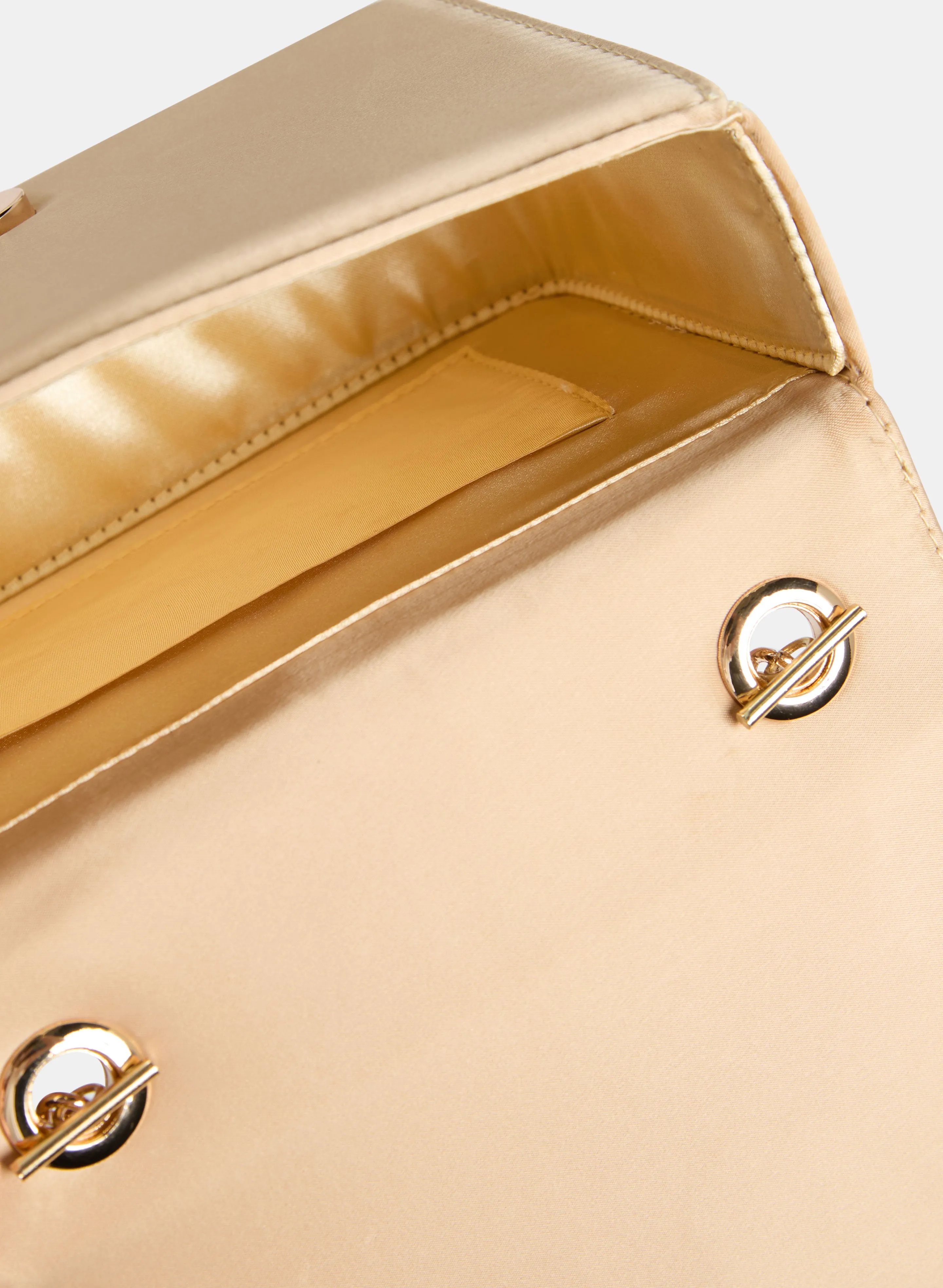 Stone Embellished Satin Clutch sold by Melanie Lyne product image thumbnail 4