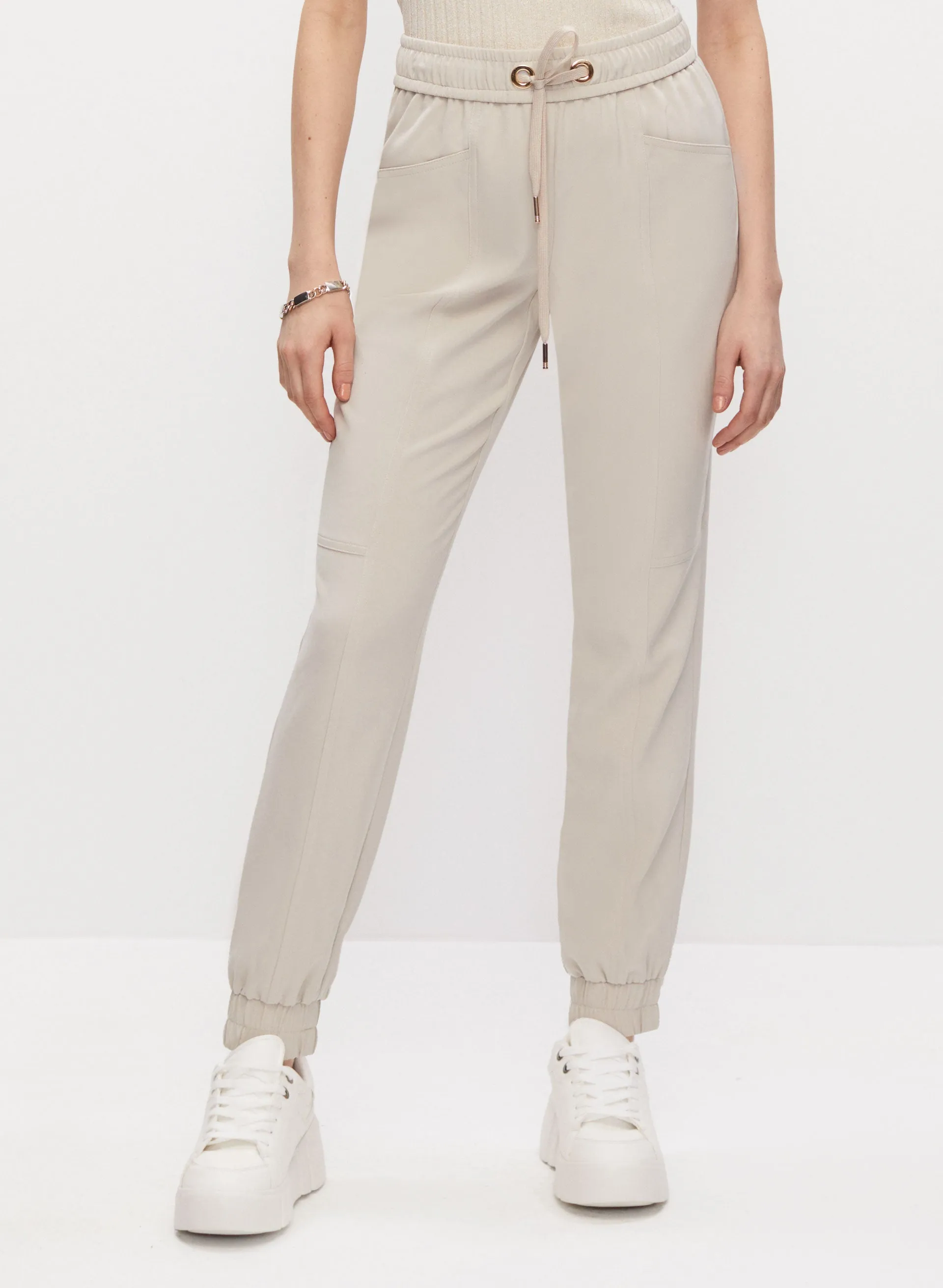 Drawstring Waist Jogger Pants sold by Melanie Lyne