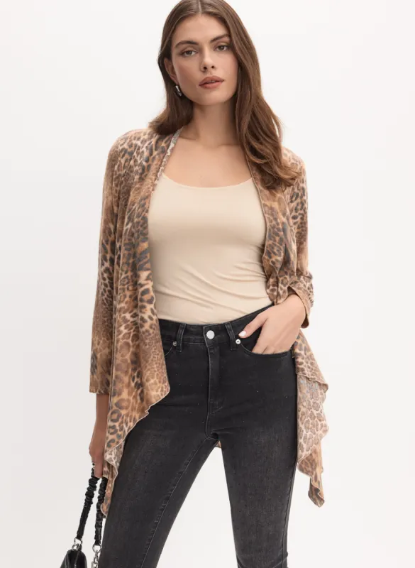Leopard Print Cardigan sold by Melanie Lyne