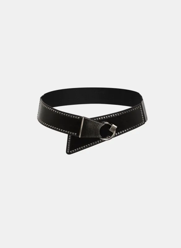 Studded Vegan Leather Belt sold by Melanie Lyne
