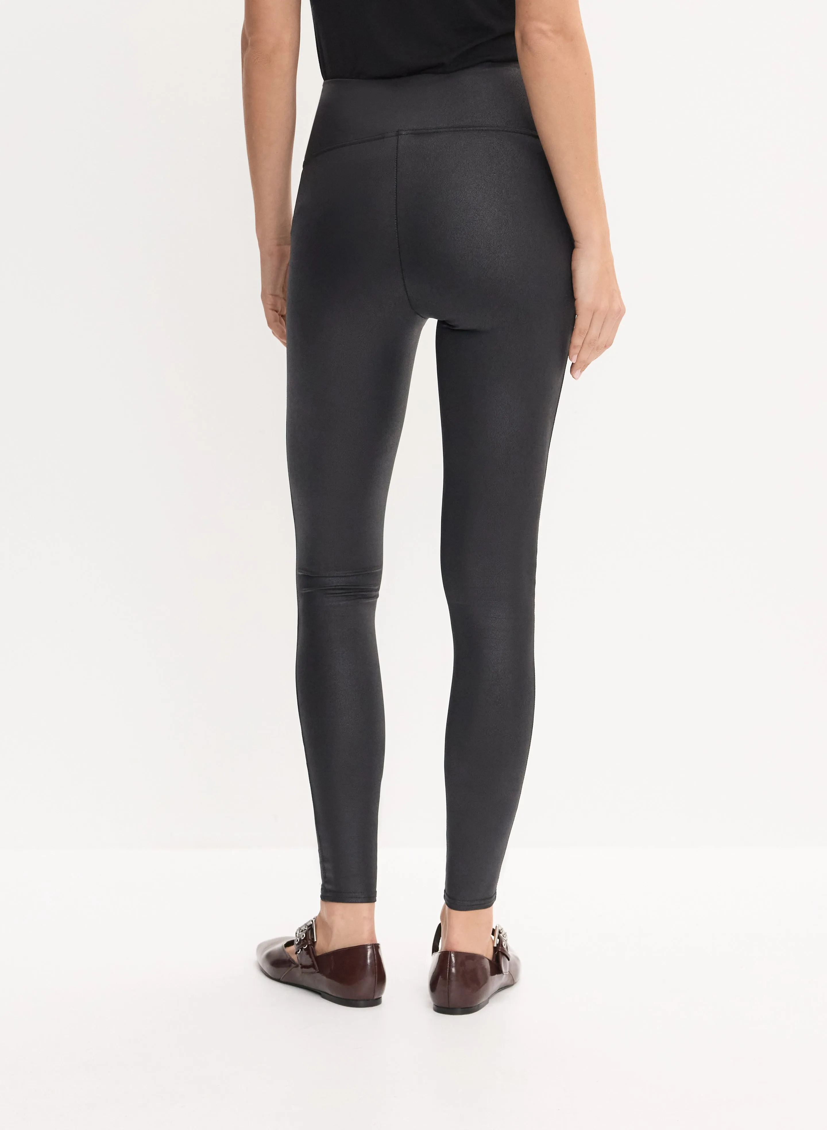 Matte High-Rise Leggings sold by Melanie Lyne product image thumbnail 3
