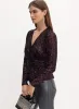 Peplum Sequin Top sold by Melanie Lyne