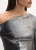 Asymmetric Lamé Top sold by Melanie Lyne