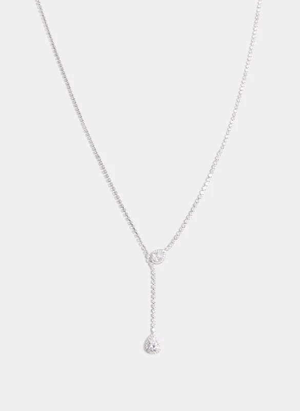 Stone Teardrop Necklace sold by Melanie Lyne