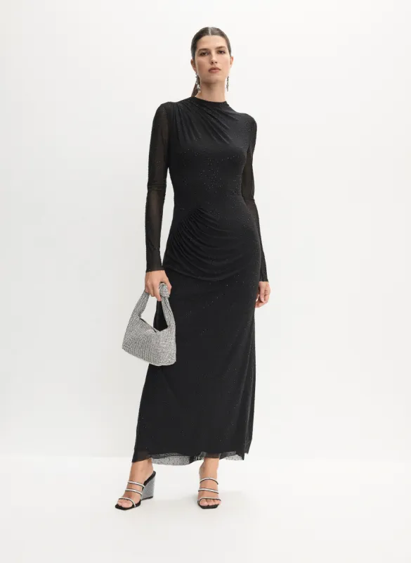 Embellished High Neck Dress sold by Melanie Lyne