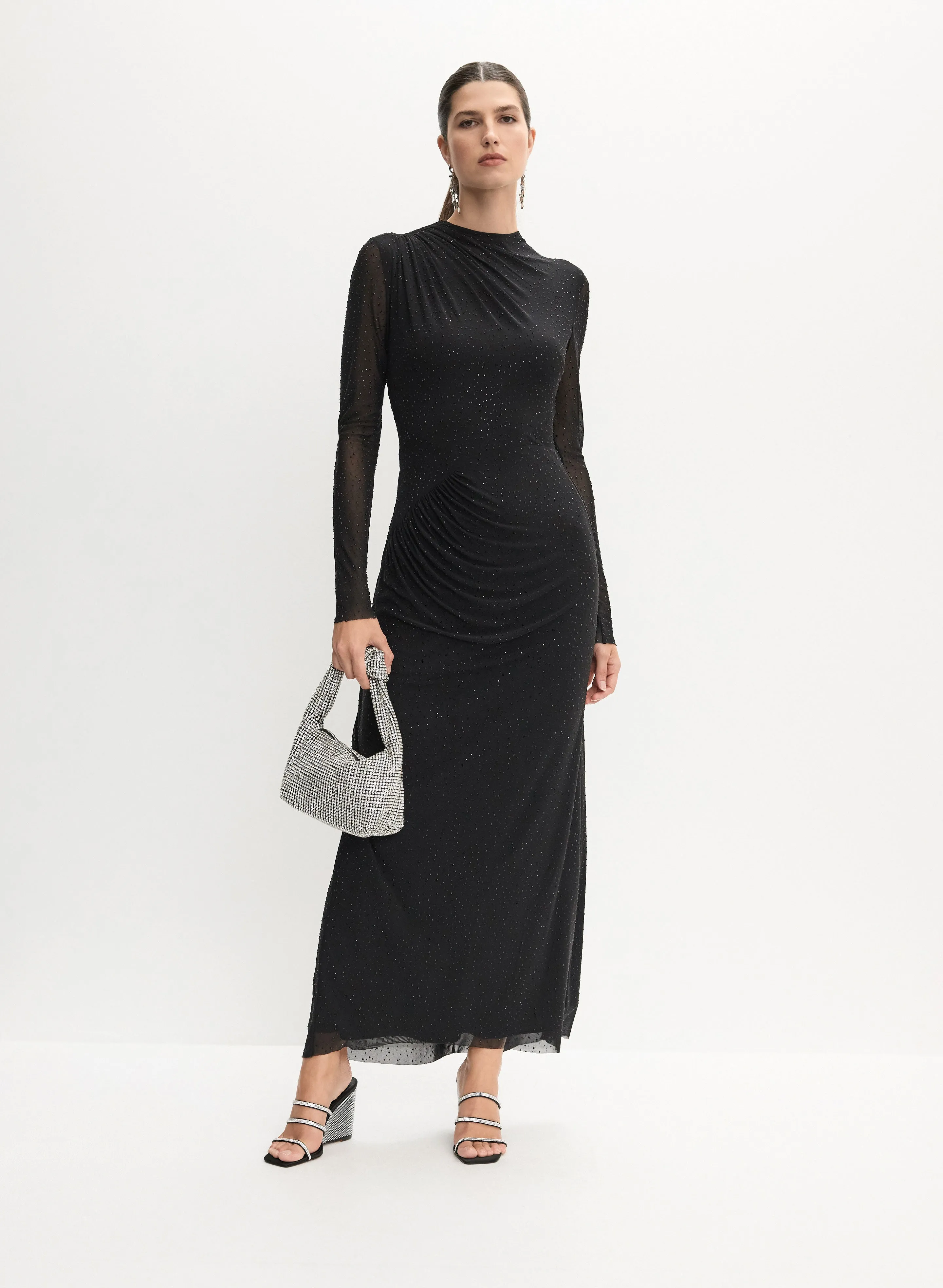 Embellished High Neck Dress sold by Melanie Lyne