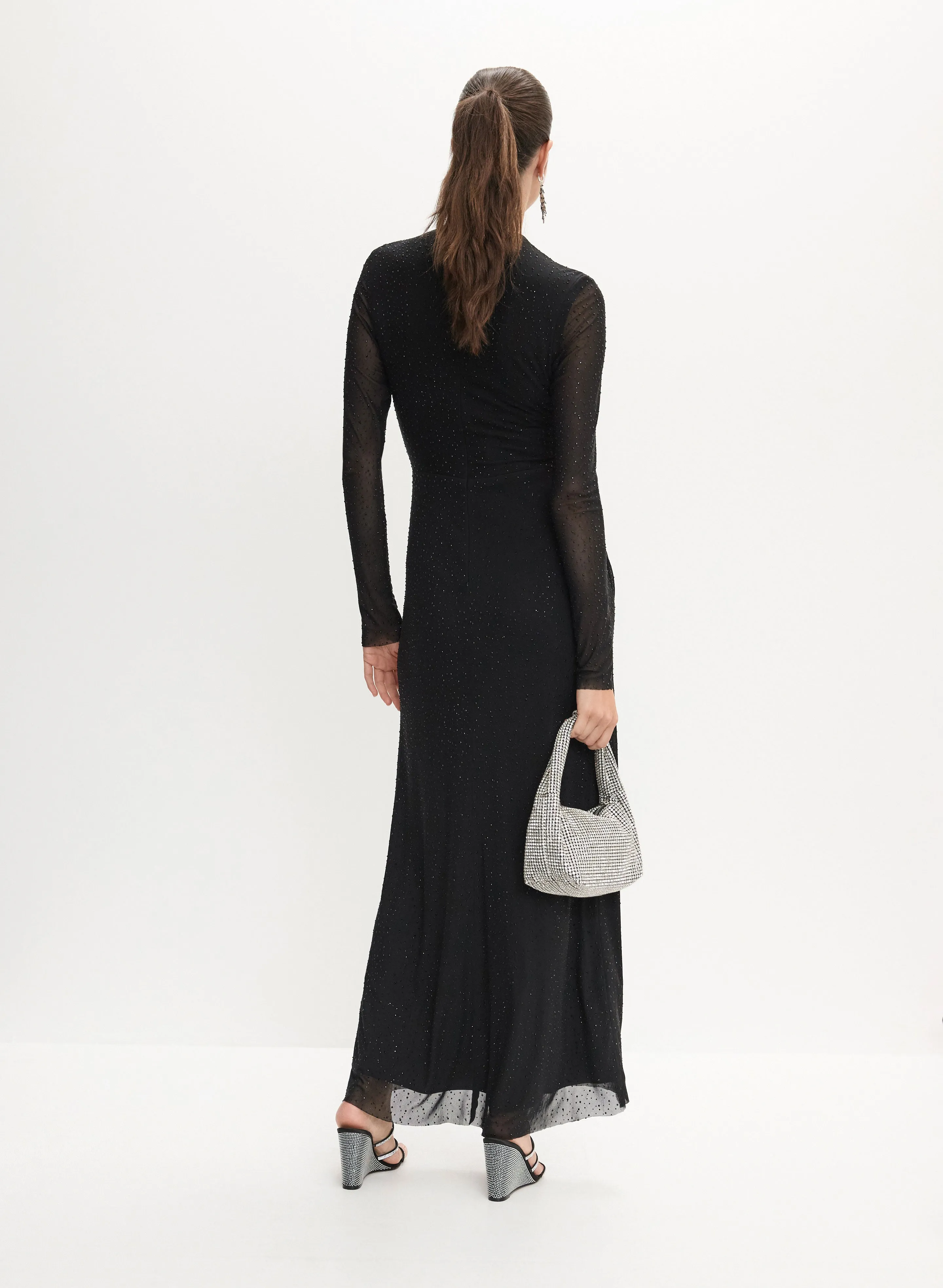 Embellished High Neck Dress sold by Melanie Lyne product image thumbnail 3