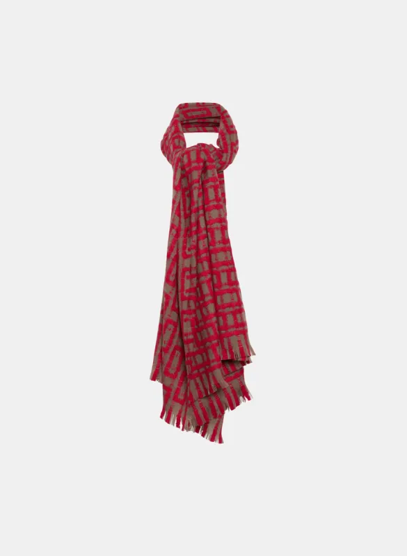 Geometric Print Scarf sold by Melanie Lyne