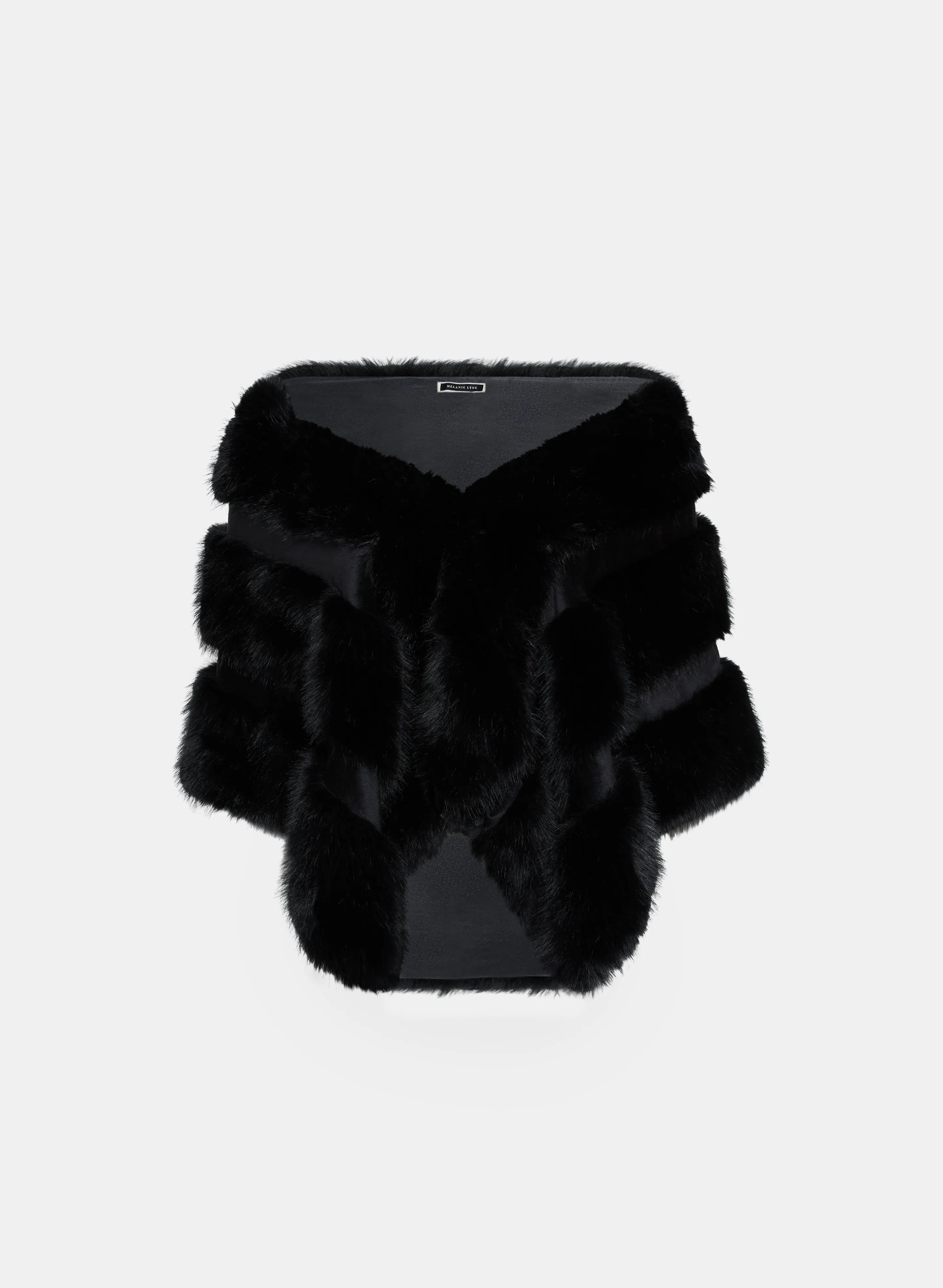 Velvet Faux Fur Wrap sold by Melanie Lyne
