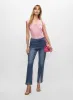Ring Detail Cap Sleeve Top sold by Melanie Lyne