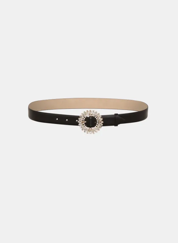 Round Crystal Buckle Belt sold by Melanie Lyne