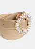 Round Crystal Buckle Belt sold by Melanie Lyne