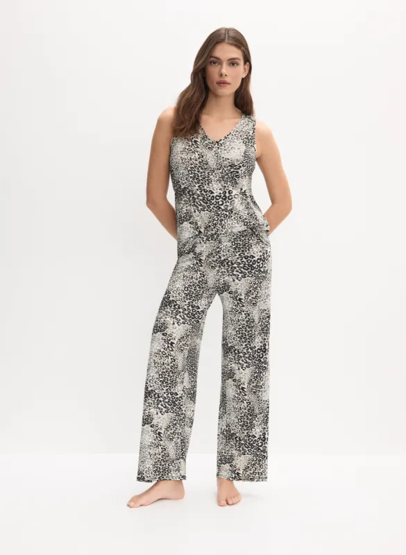 Leopard Print Pyjama Set sold by Melanie Lyne