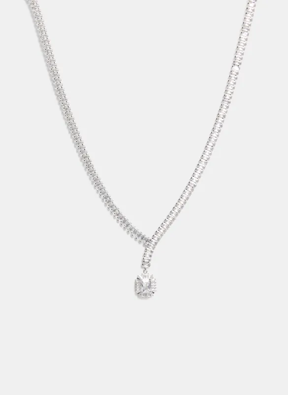 Baguette Stone Necklace sold by Melanie Lyne