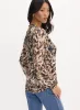 Abstract Painted Print Blouse sold by Melanie Lyne