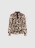 Abstract Painted Print Blouse sold by Melanie Lyne