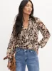 Abstract Painted Print Blouse sold by Melanie Lyne