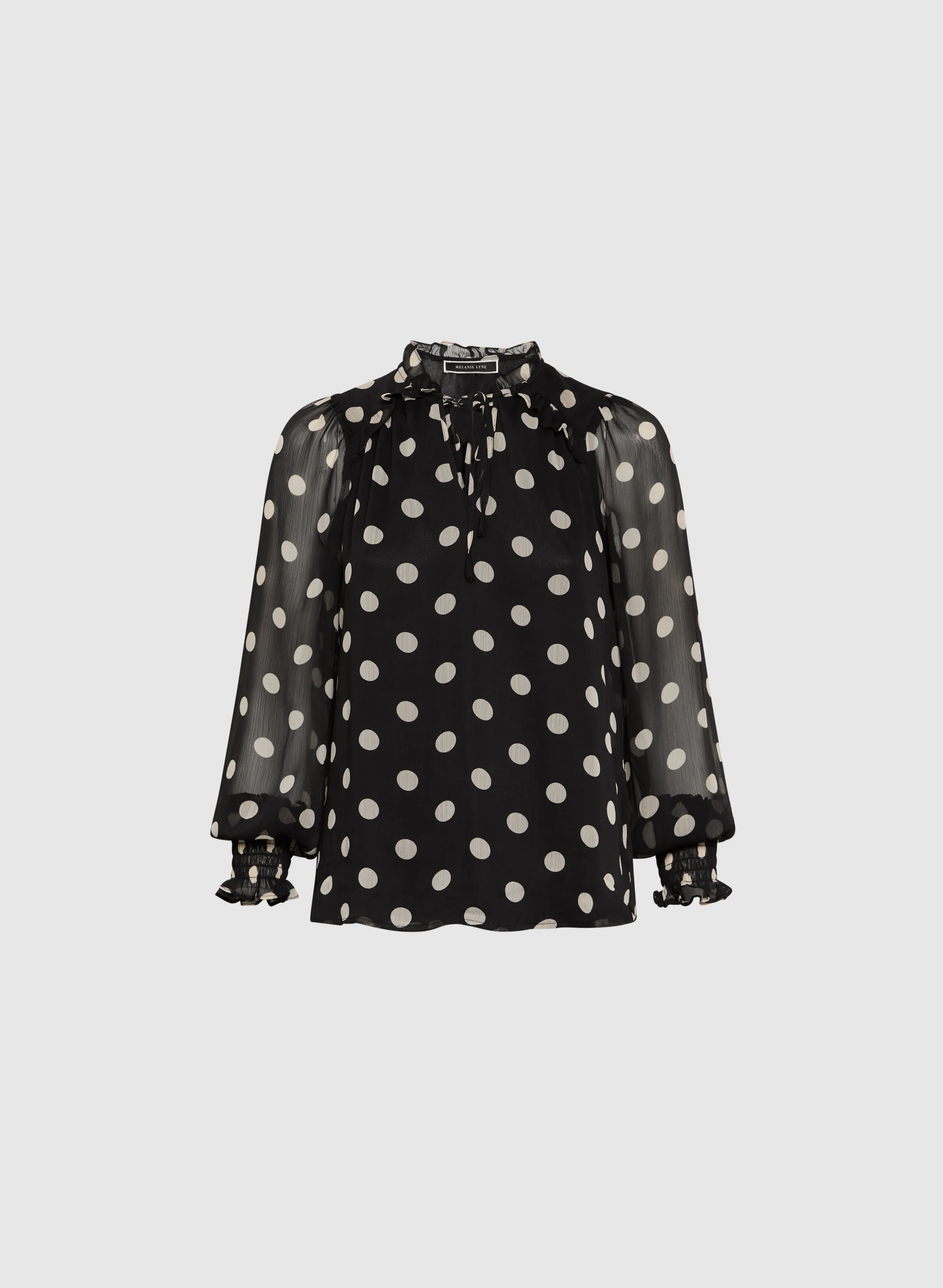 Polka Dot Print Blouse sold by Melanie Lyne product image thumbnail 5
