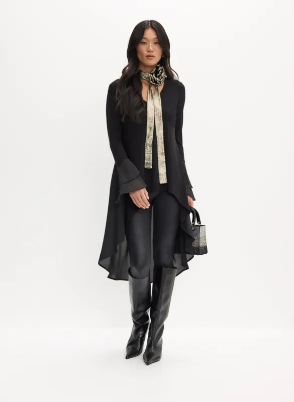 Droptail Chiffon Tunic sold by Melanie Lyne