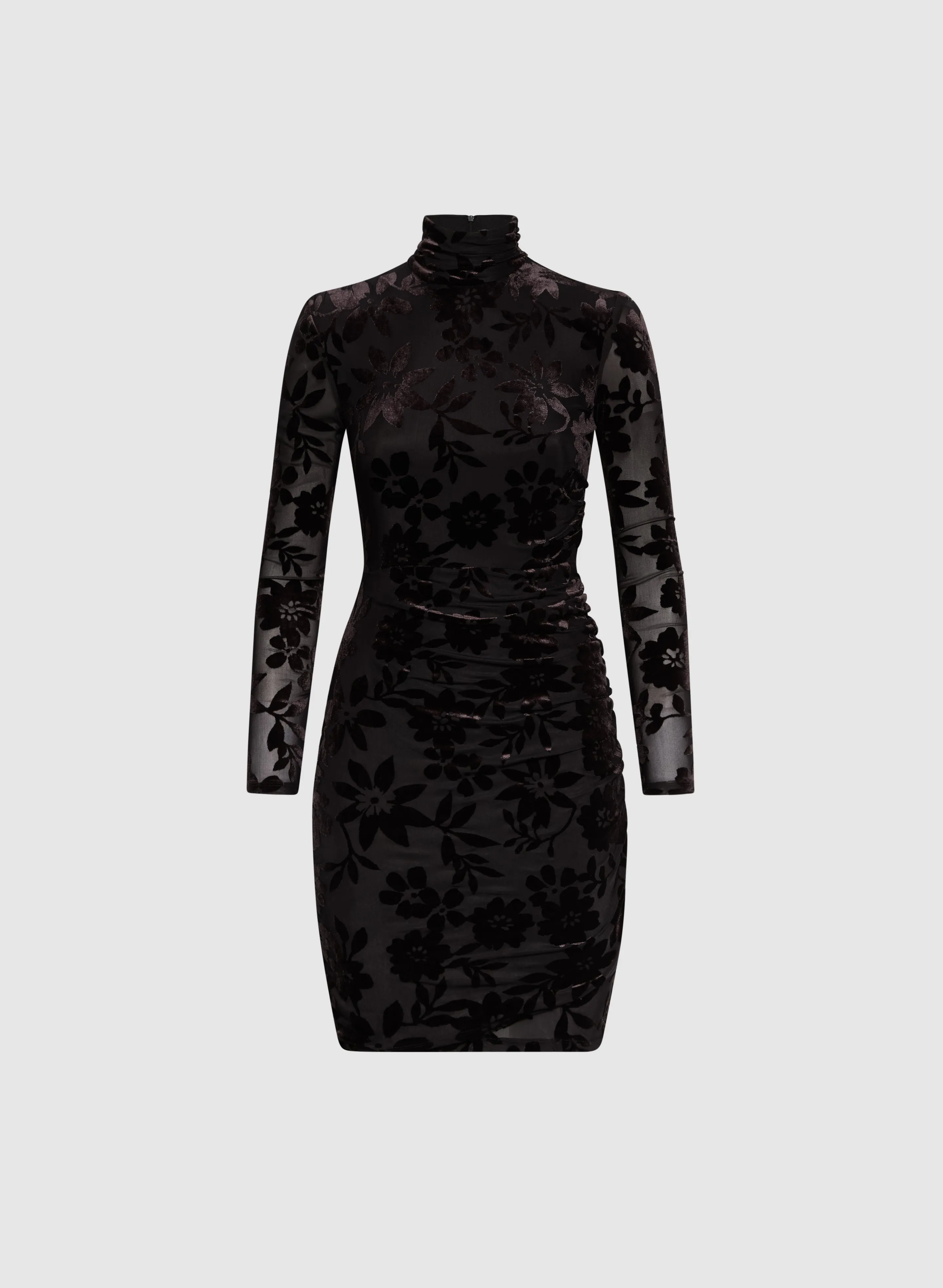 Floral Velvet Burnout Dress sold by Melanie Lyne product image thumbnail 5
