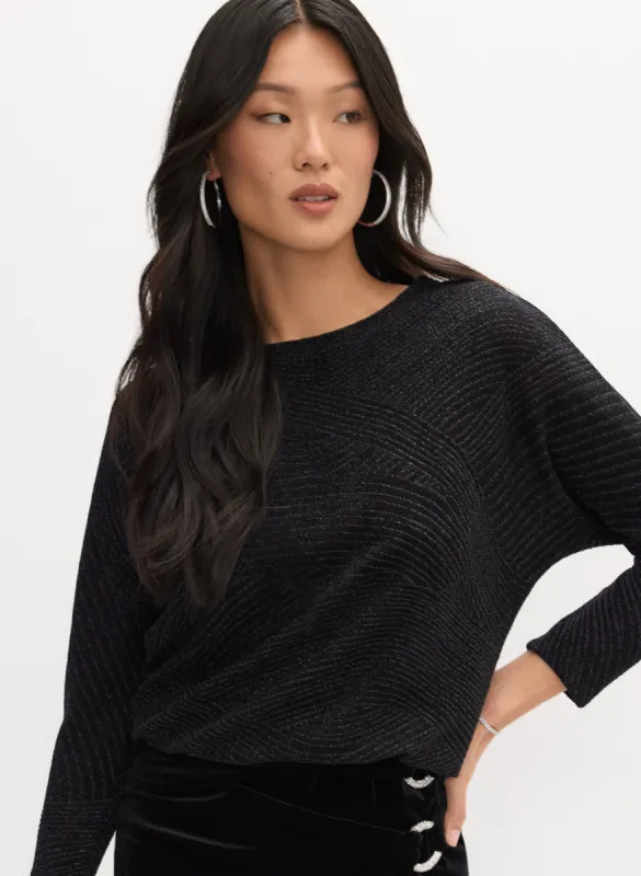 Metallic Jacquard Top sold by Melanie Lyne