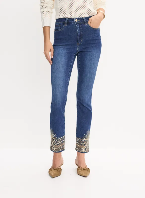 Sequin Detail Jeans sold by Melanie Lyne