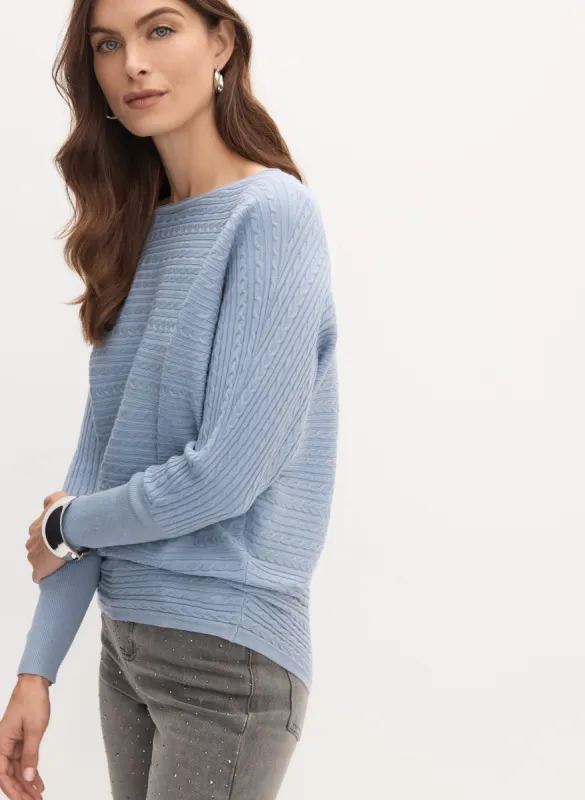 Cable Knit Dolman Sweater sold by Melanie Lyne