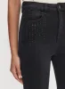 Stud Embellished Slim-Leg Jeans sold by Melanie Lyne