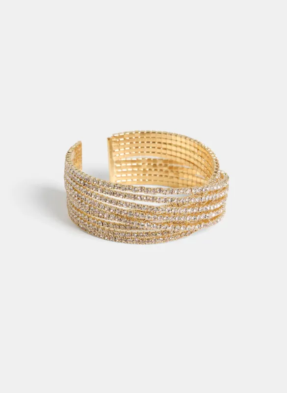 Criss-cross Cuff Bracelet sold by Melanie Lyne