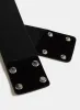 Rhinestone Embellished Gem Detail Elastic Belt sold by Melanie Lyne