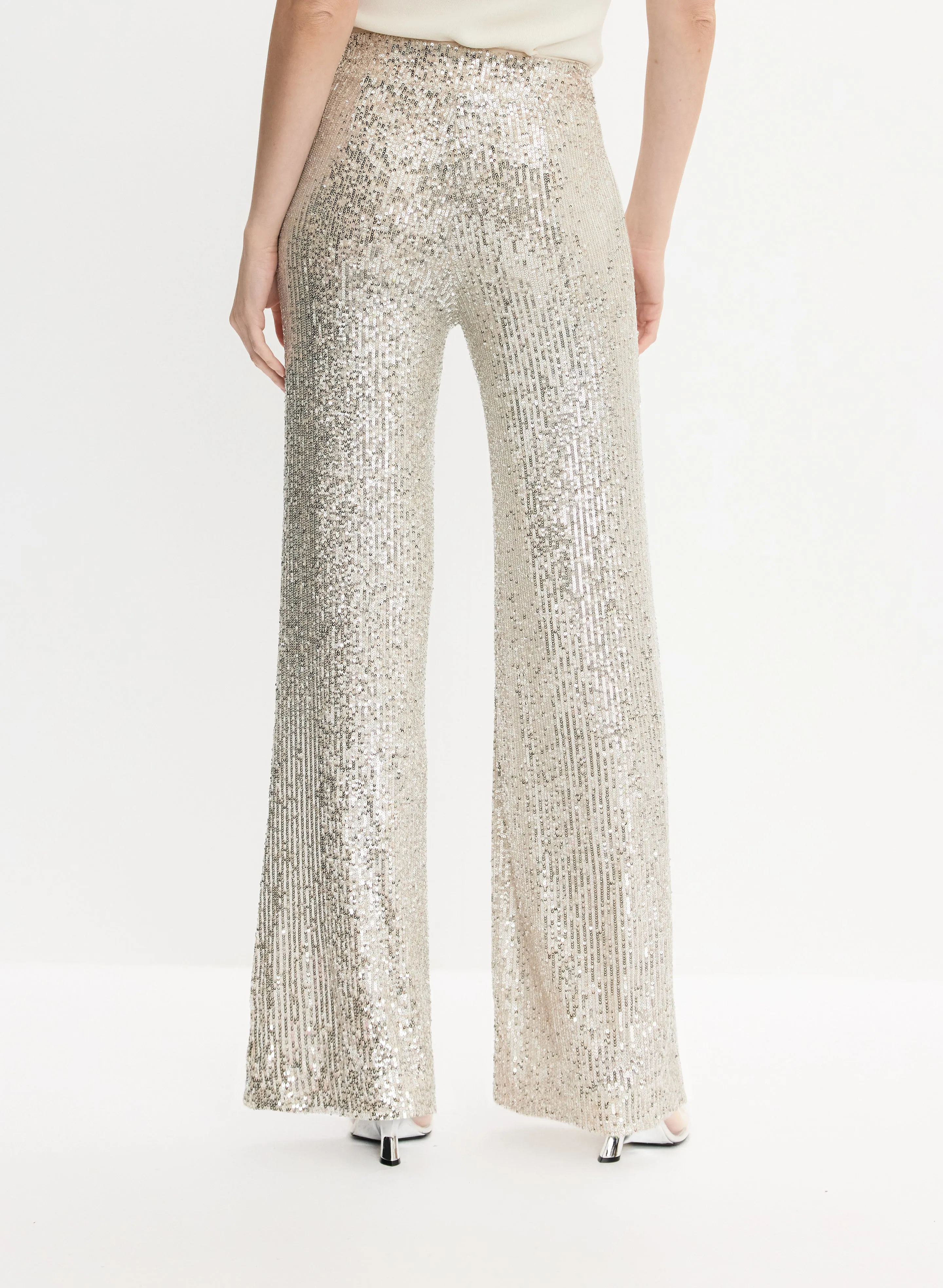 Sequined Wide-Leg Pants sold by Melanie Lyne product image thumbnail 2