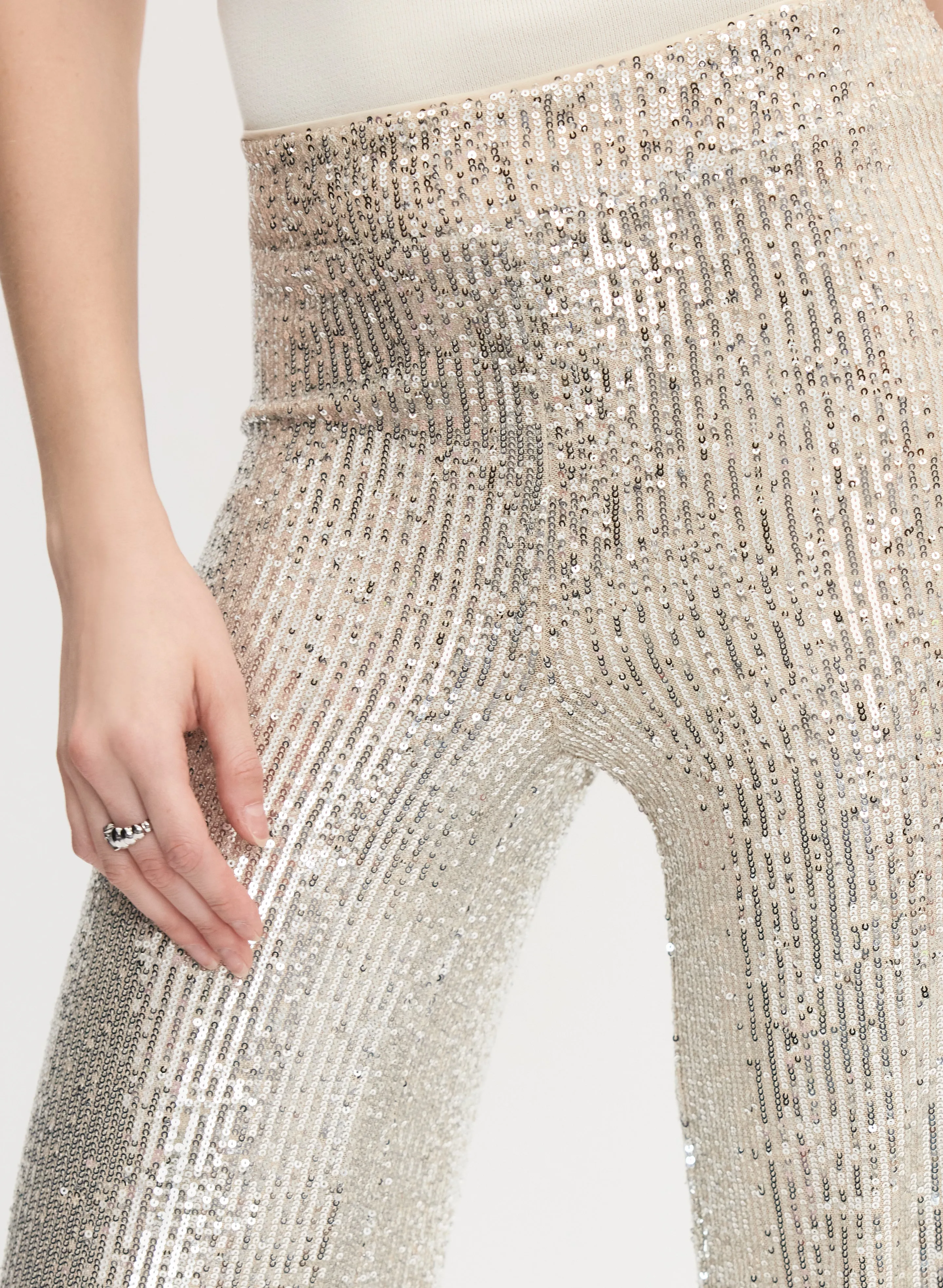 Sequined Wide-Leg Pants sold by Melanie Lyne product image thumbnail 4