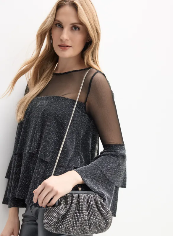 Tiered Glitter Top sold by Melanie Lyne