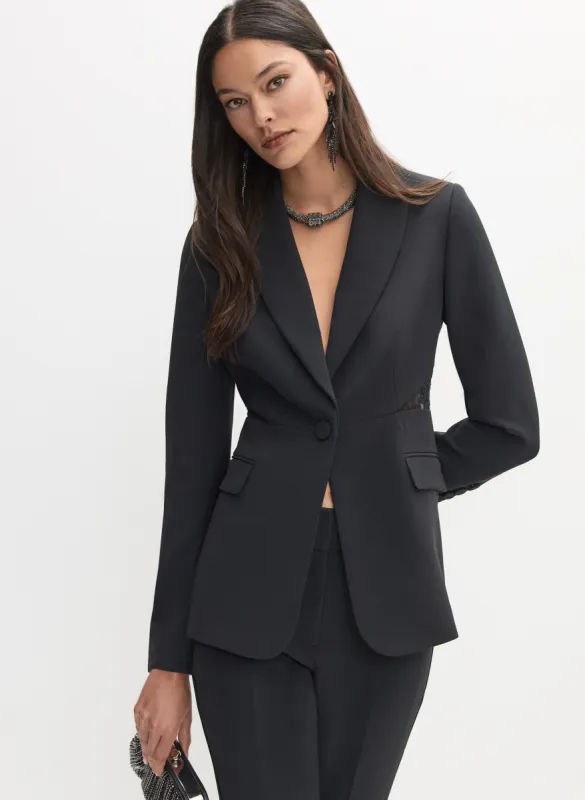 Lace Panel Jacket sold by Melanie Lyne