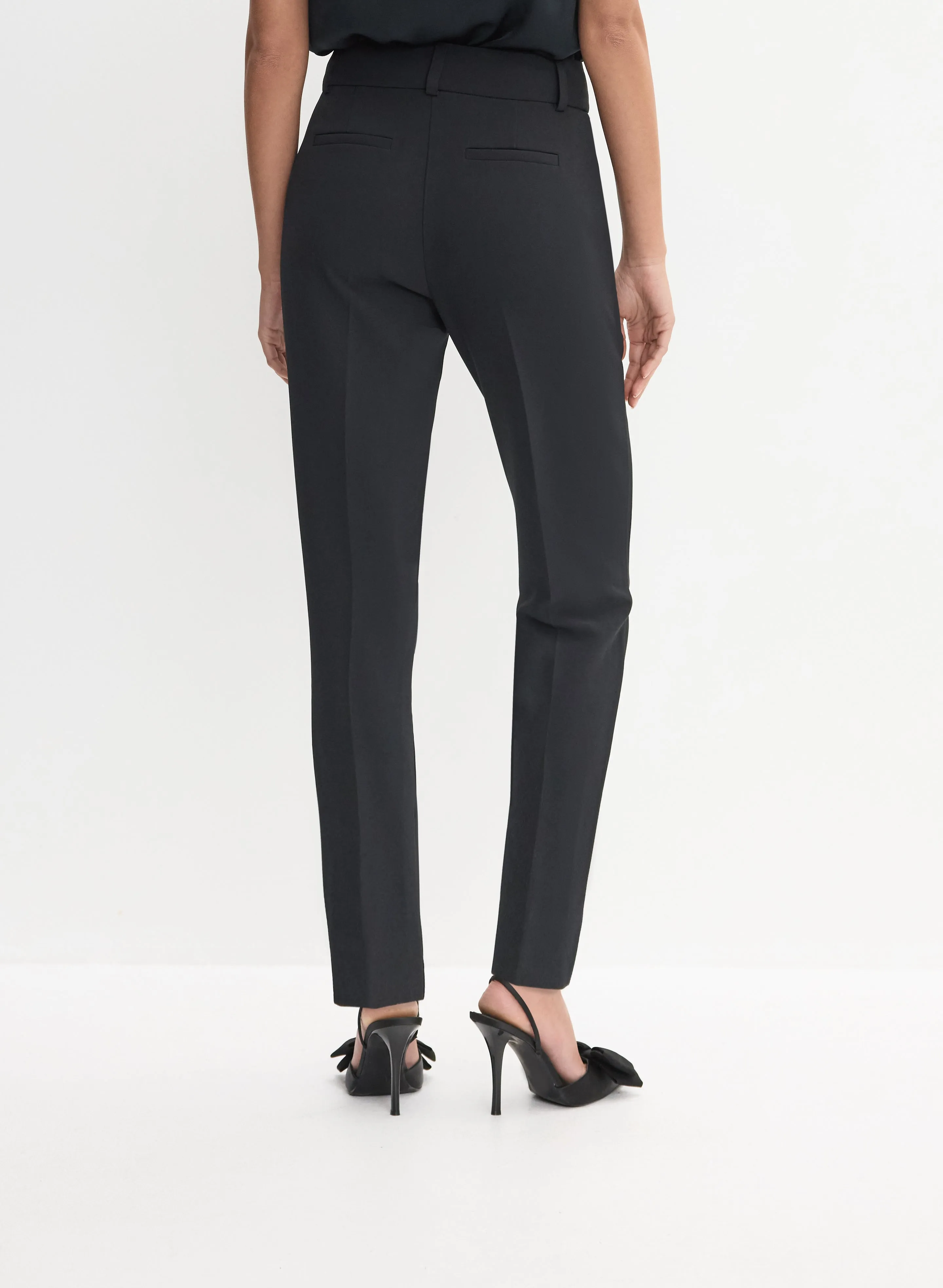 Giselle Lace Insert Slim-Leg Pants sold by Melanie Lyne product image thumbnail 2