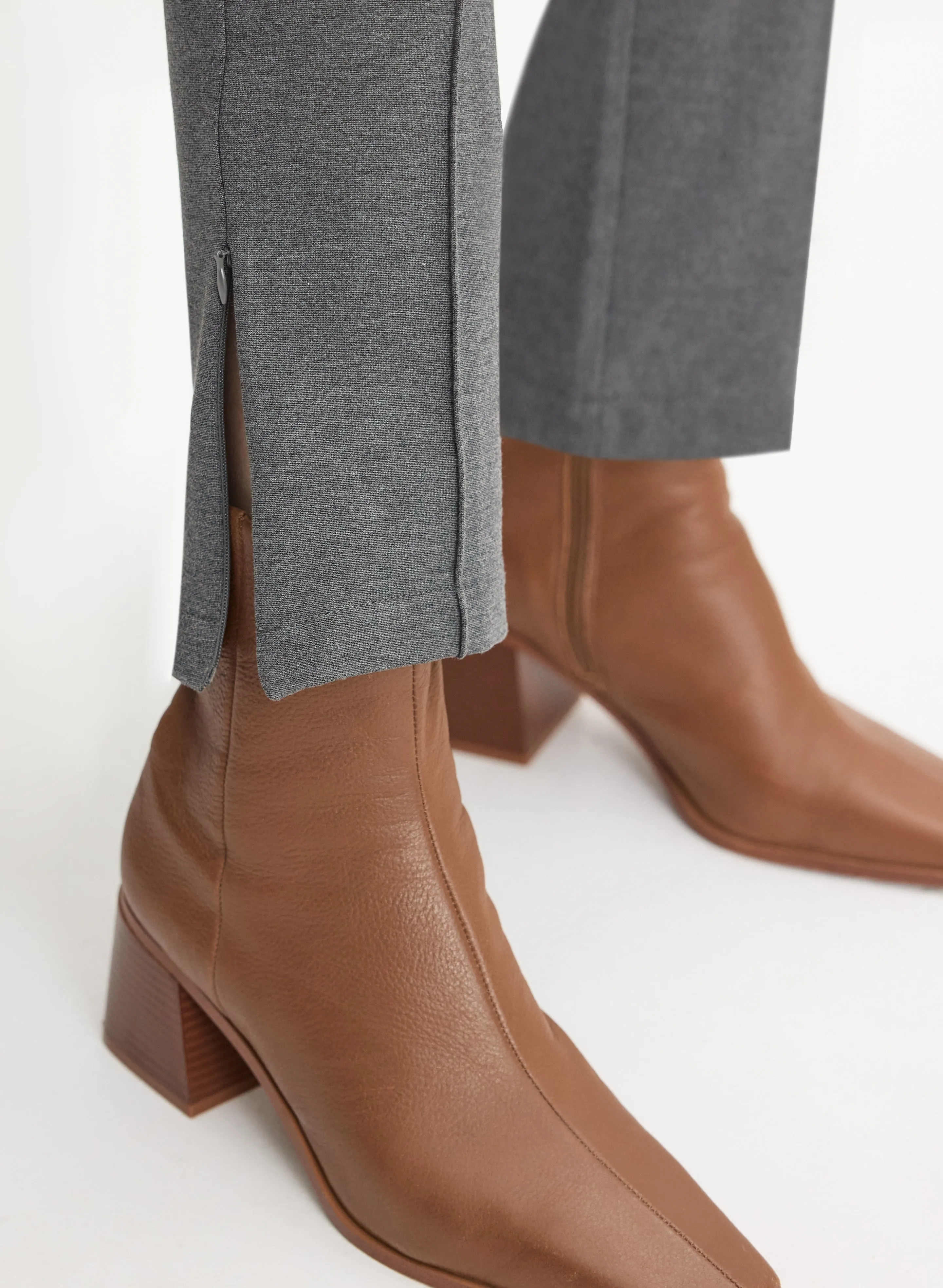 Pintuck Straight-Leg Pants sold by Melanie Lyne product image thumbnail 4