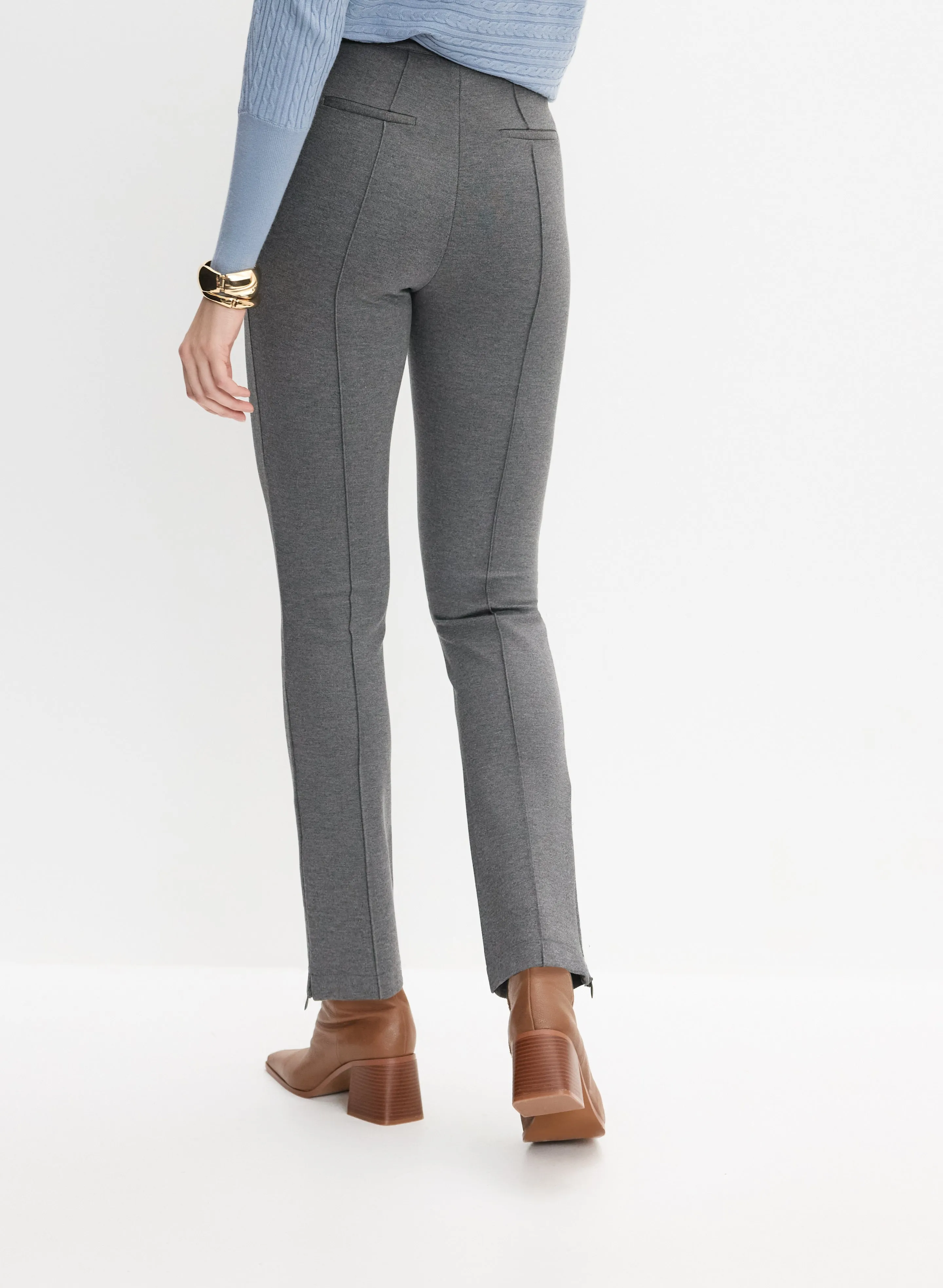 Pintuck Straight-Leg Pants sold by Melanie Lyne product image thumbnail 2