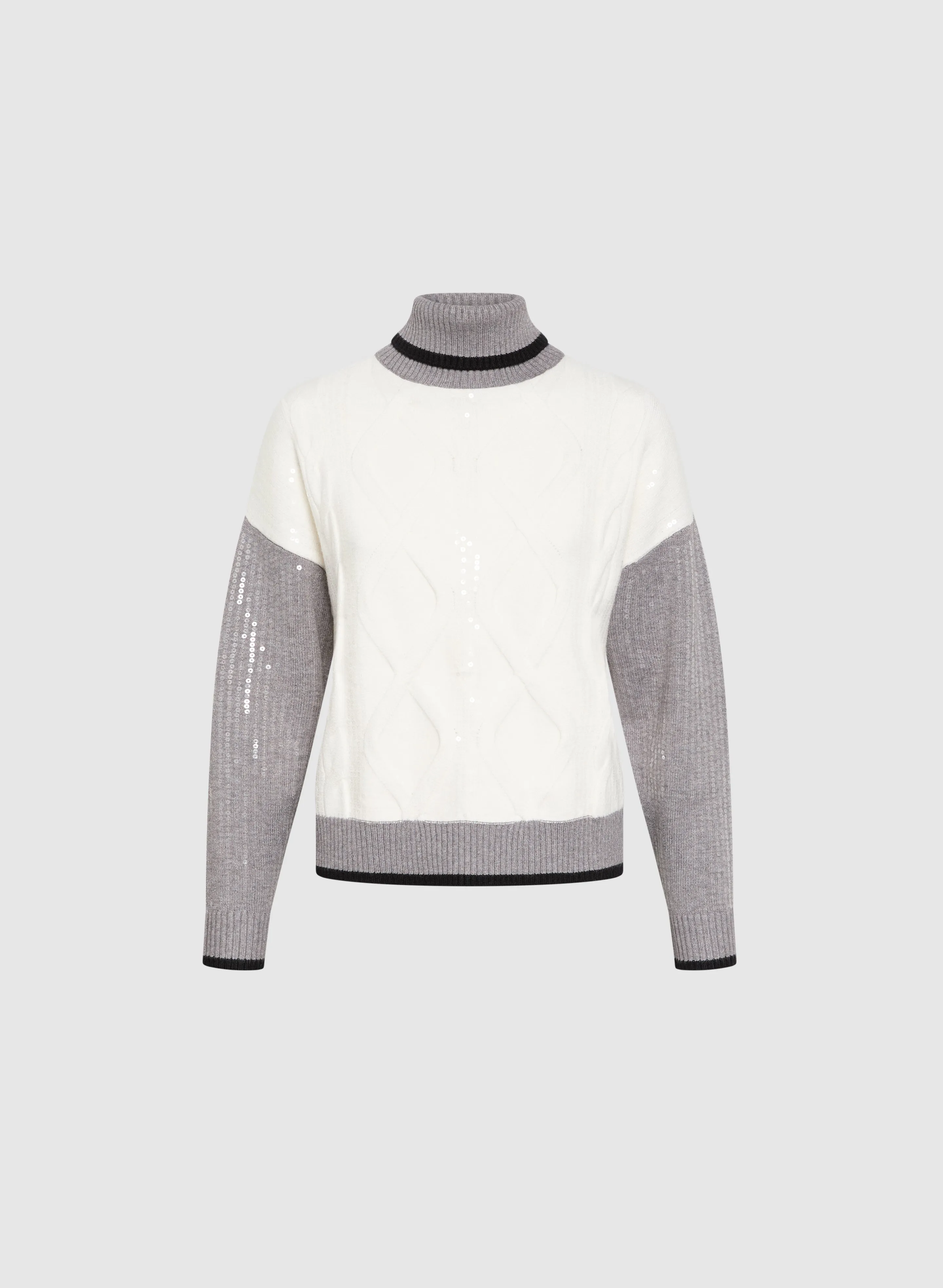 Sequined Turtleneck Sweater sold by Melanie Lyne product image thumbnail 5