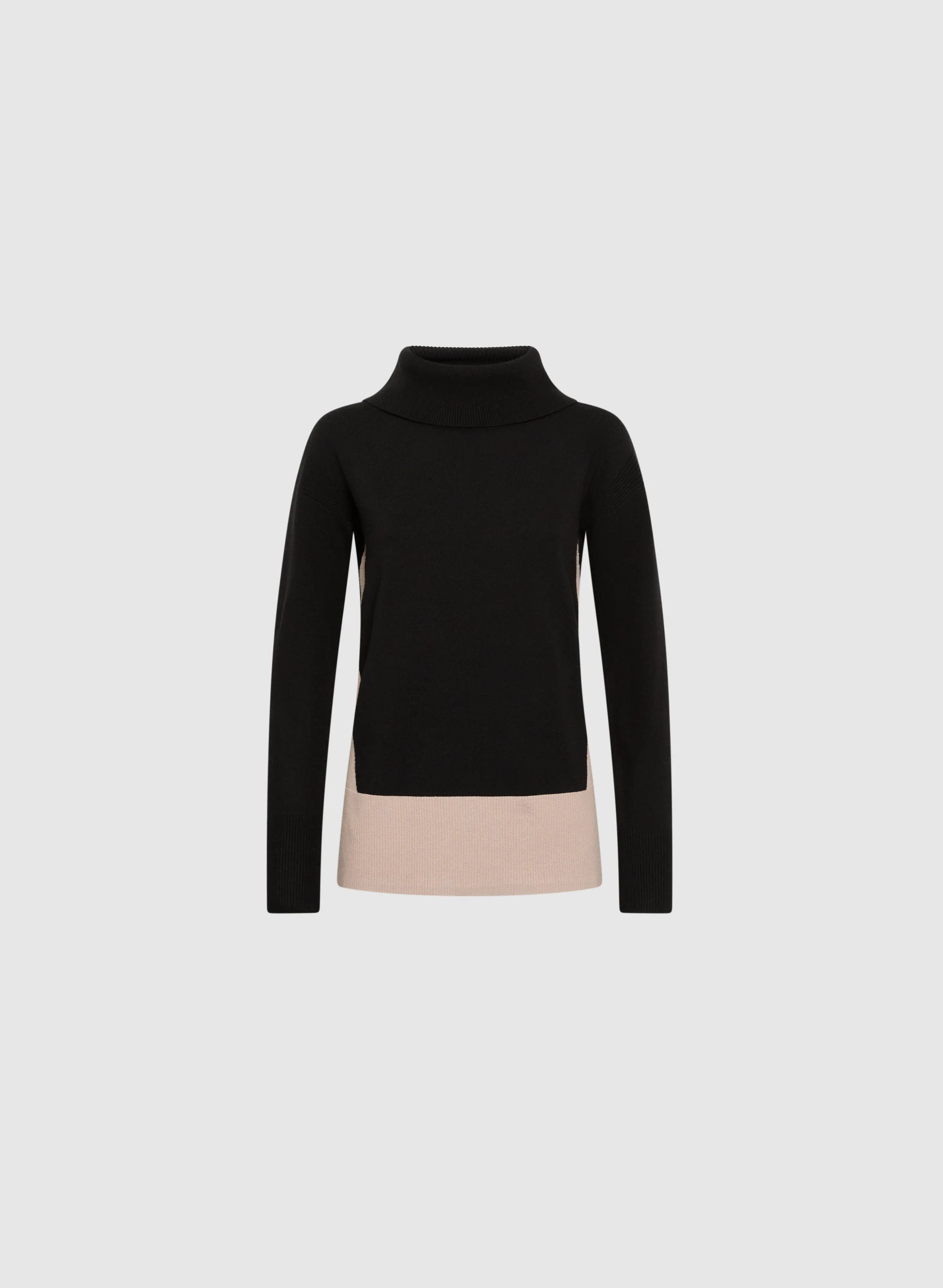 Colour Block Cowl Neck Sweater sold by Melanie Lyne product image thumbnail 5