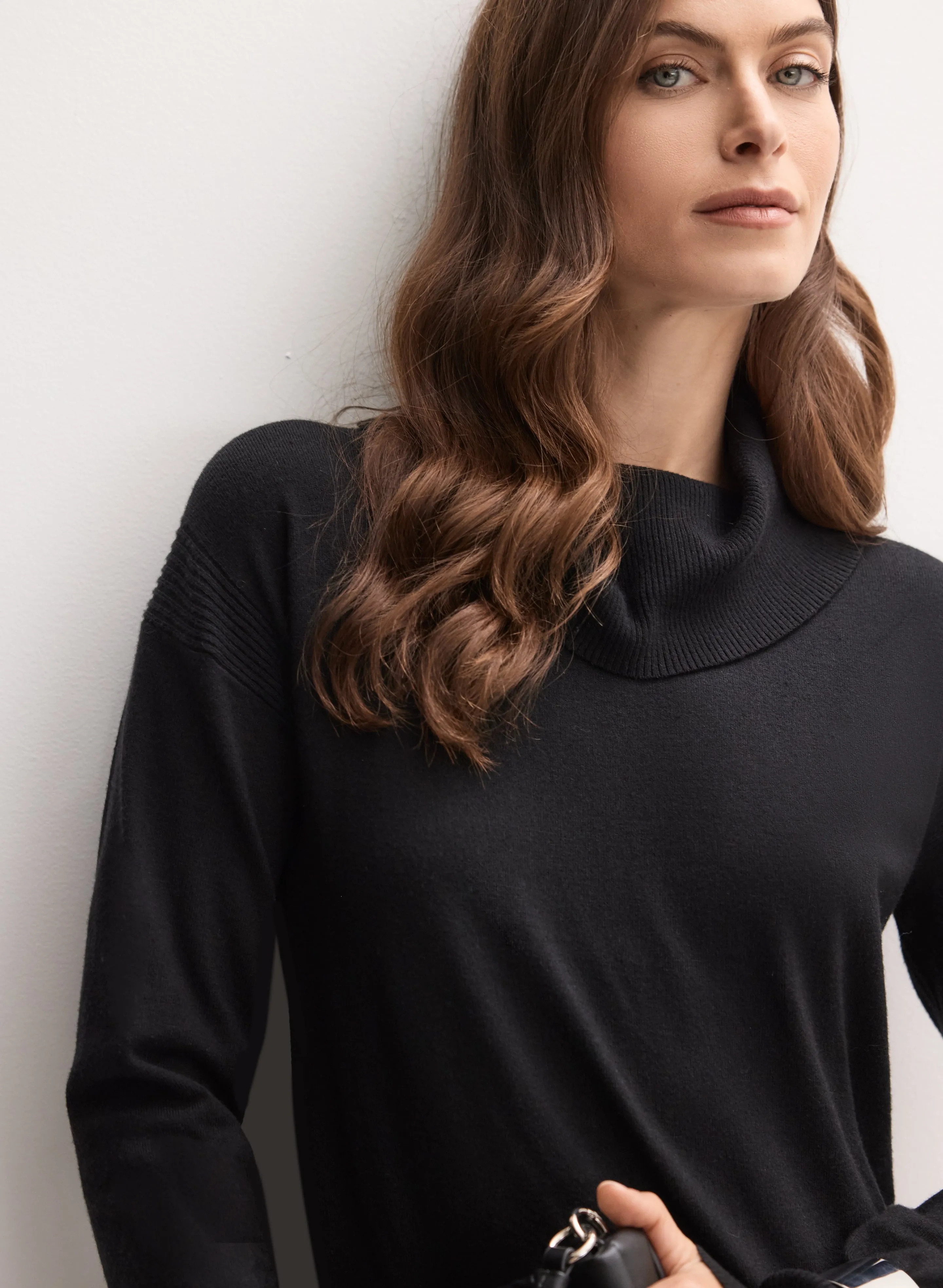 Colour Block Cowl Neck Sweater sold by Melanie Lyne product image thumbnail 3