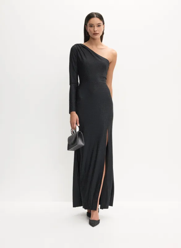 Studded One-Shoulder Dress sold by Melanie Lyne