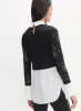Stone Embellished Illusion Top sold by Melanie Lyne