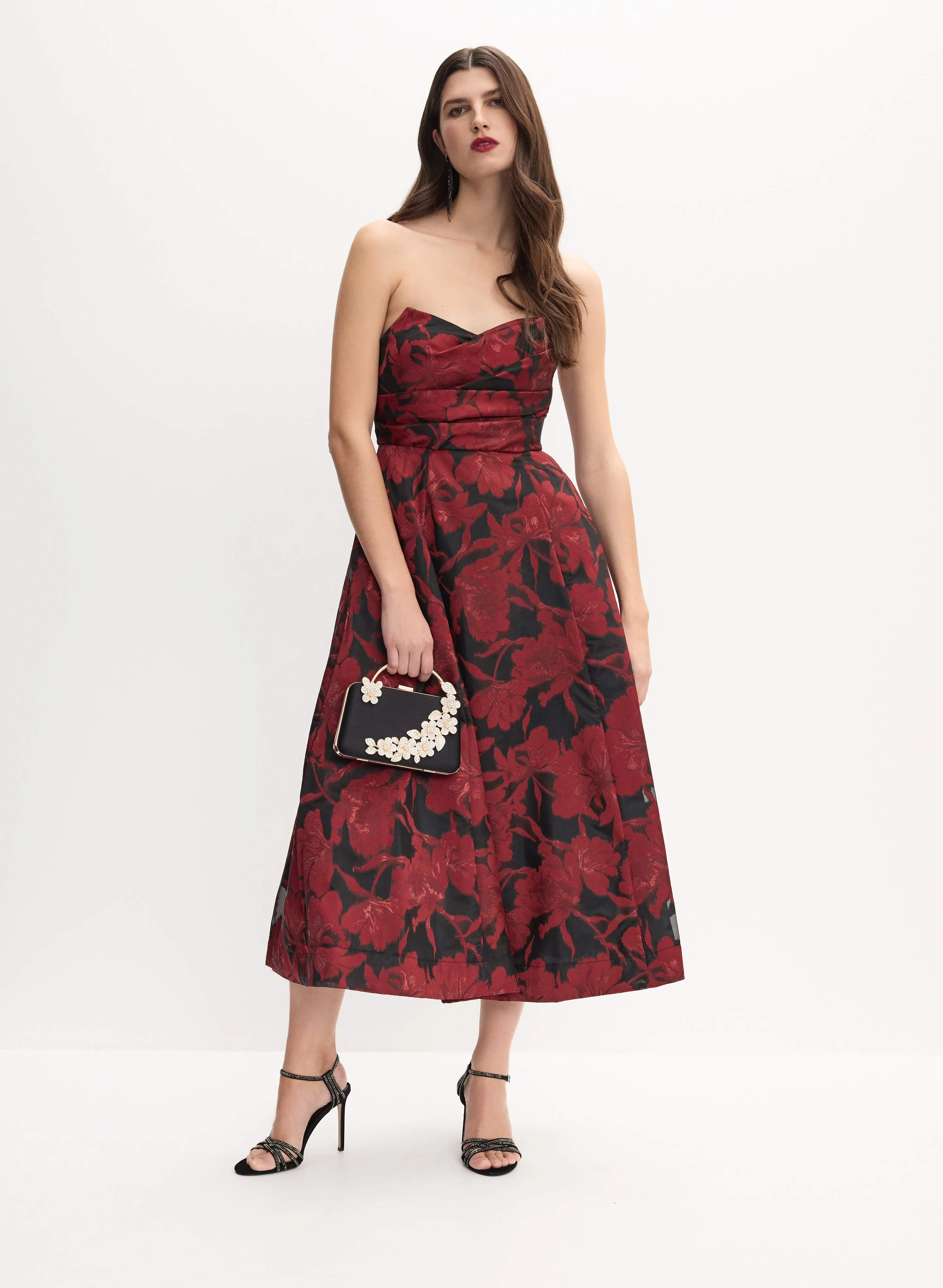 Floral Strapless Dress sold by Melanie Lyne