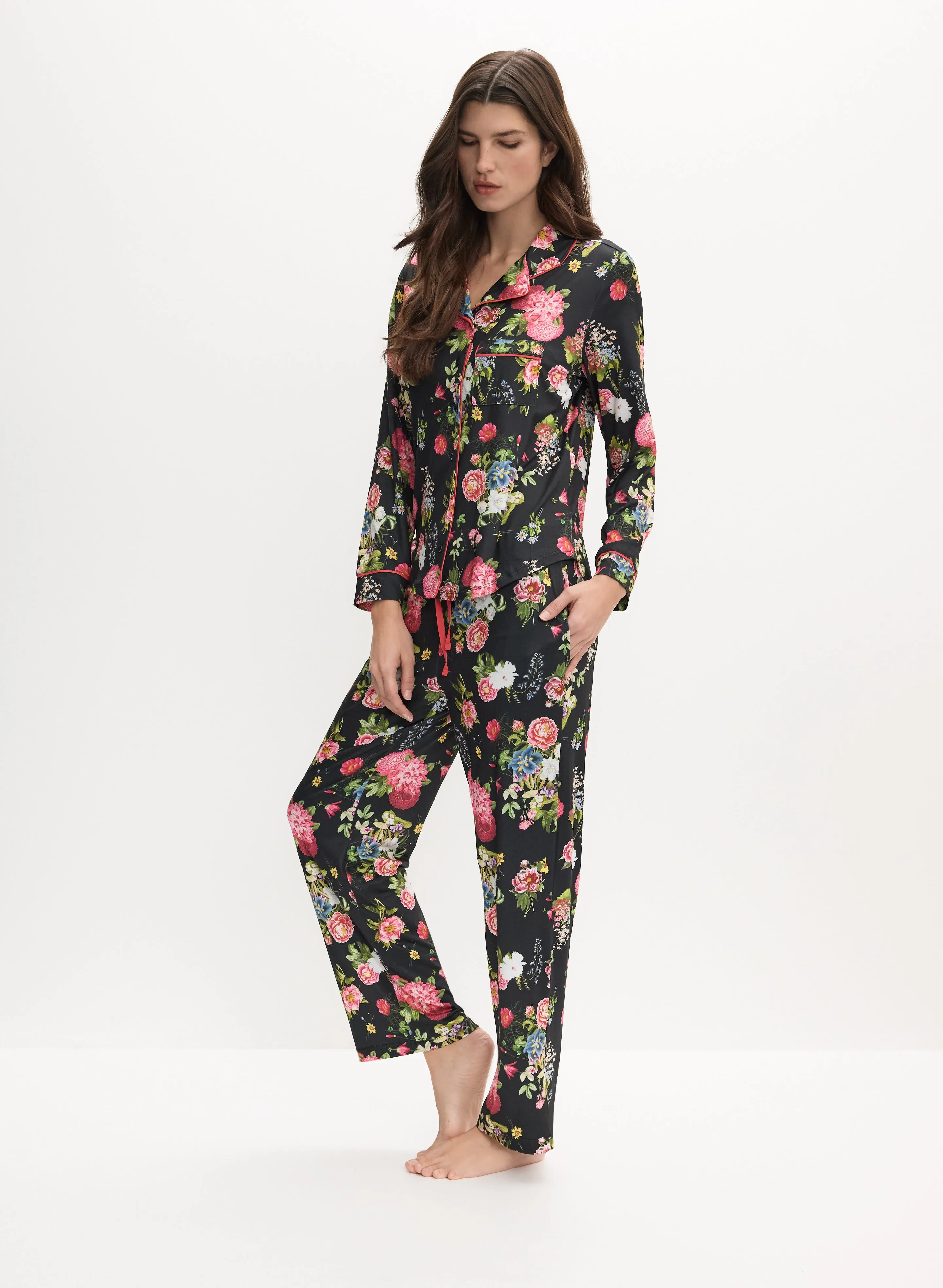Floral Print Pyjama Set sold by Melanie Lyne product image thumbnail 3